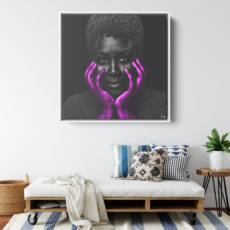 Women Are Goddesses Wood Frame