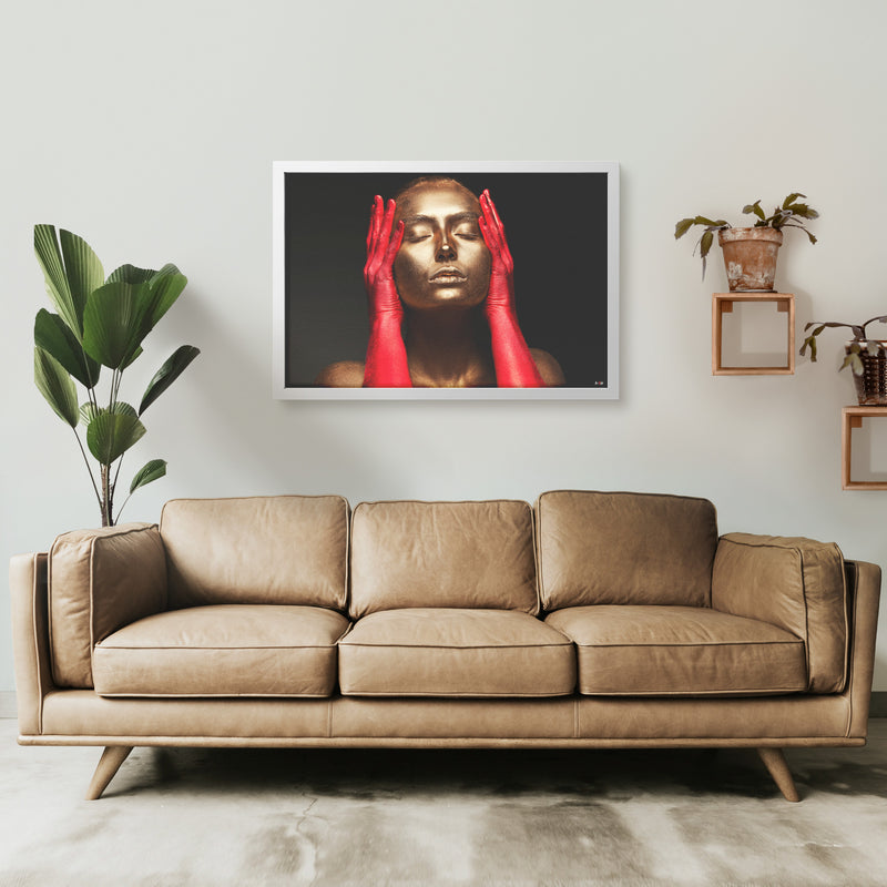 Women Beauty Framed Art
