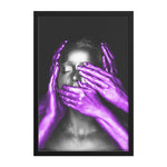 Women Censured Framed Art