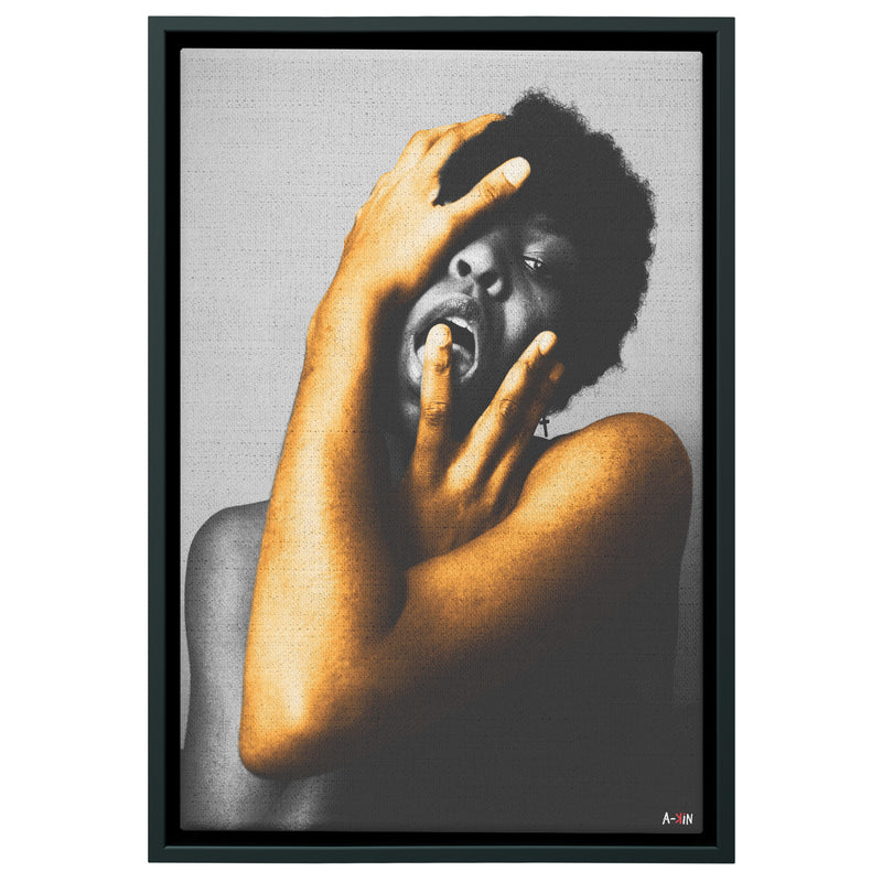 Women Desires Wood Frame