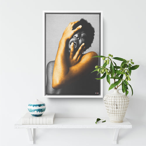 Women Desires Wood Frame