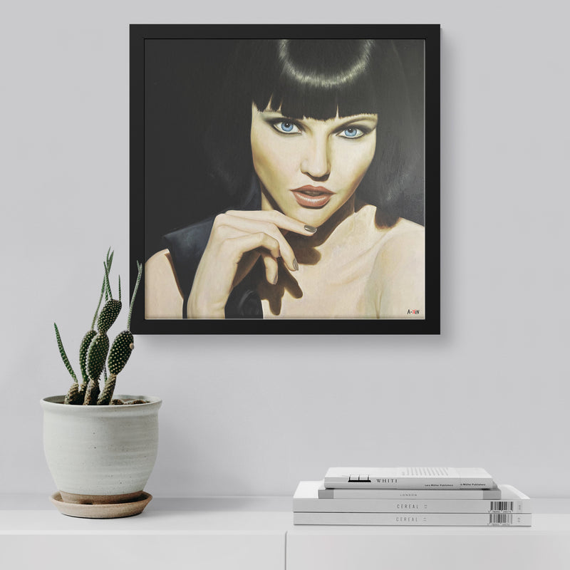 Women Eyes Framed Art