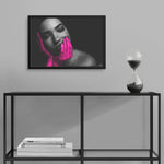 Women Hesitate Framed Art