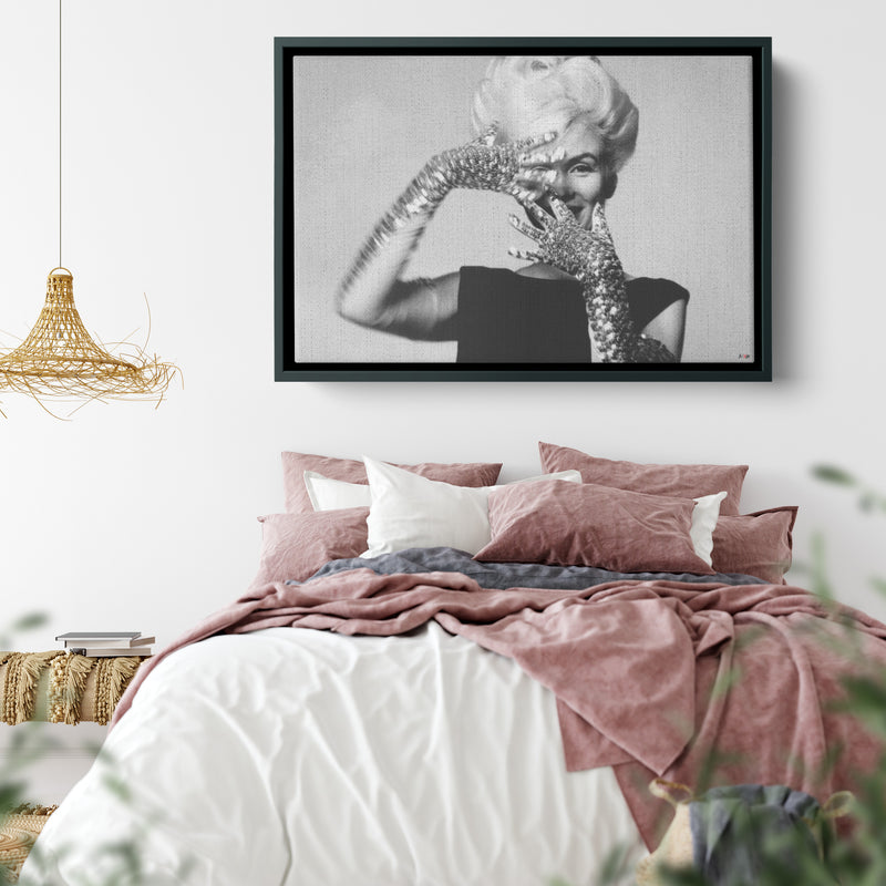 Women Joy Wood Frame