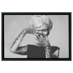 Women Joy Wood Frame