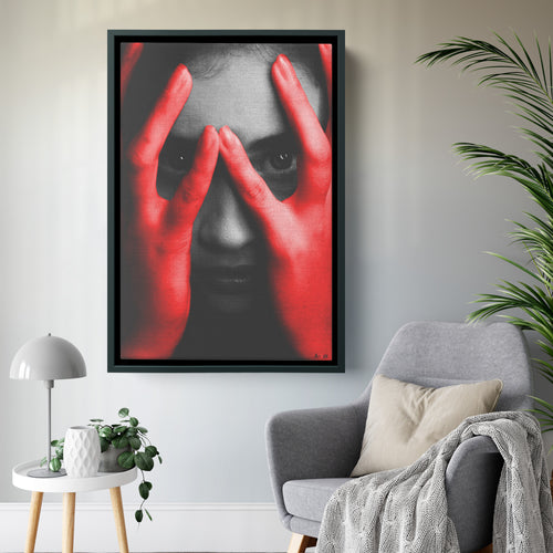 Women See Everything Wood Frame