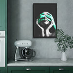 Women Supports Framed Art