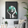 Women Supports Wood Frame