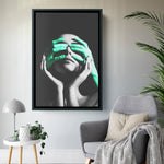 Women Supports Wood Frame