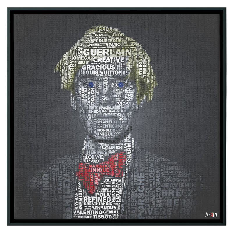 A Warhol Wood Frame