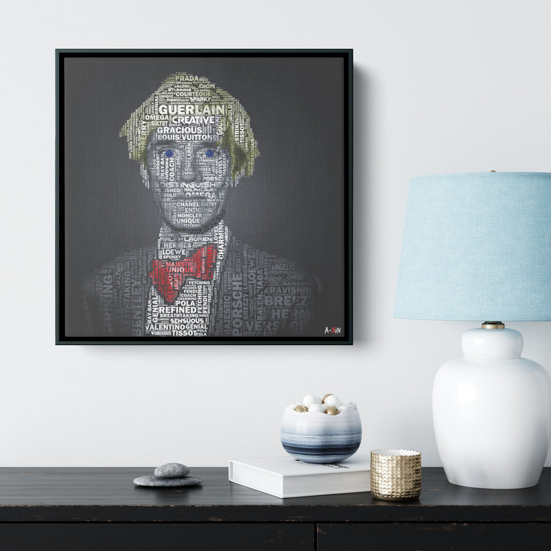 A Warhol Wood Frame