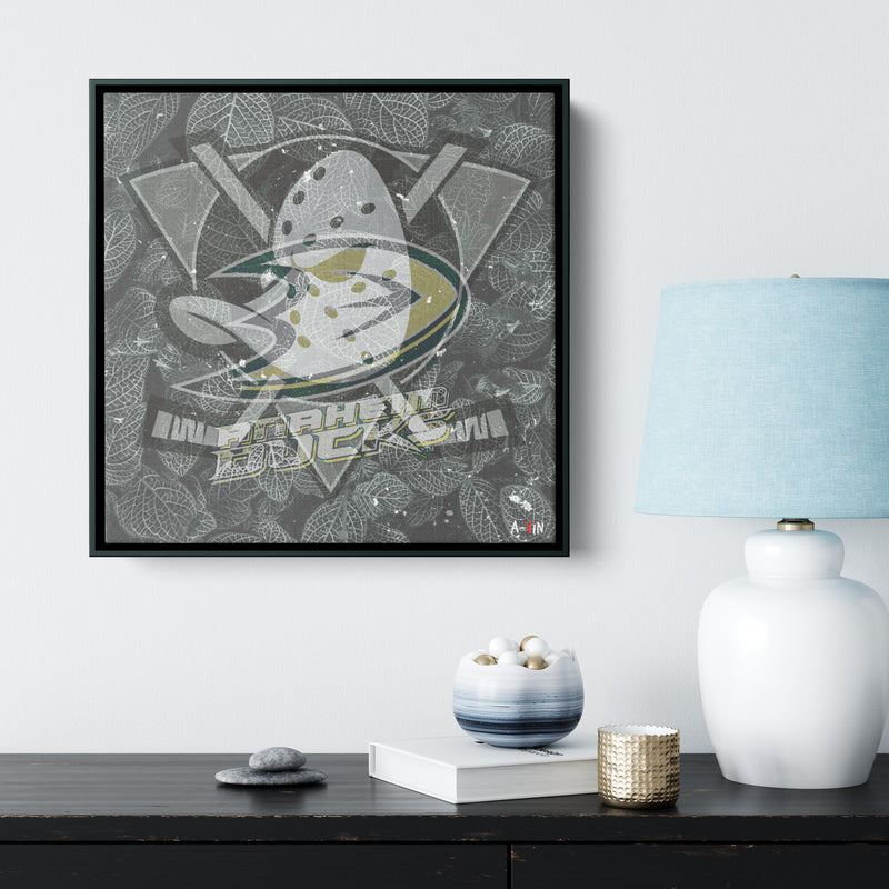 Anaheim Ducks Wood Frame