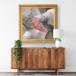 Arizona Cardinals Printed Illusion Frame Gold