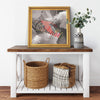 Arizona Cardinals Printed Illusion Frame Gold