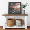 Arizona Coyotes Printed Illusion Frame Black