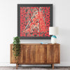 Arizona Diamond Backs Printed Illusion Frame Black