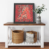 Arizona Diamond Backs Printed Illusion Frame Black