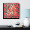Arizona Diamond Backs Wood Frame