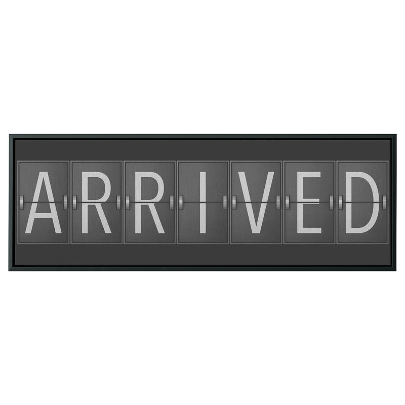 Arrived Framed Art