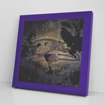 Baltimore Ravens Printed Illusion Frame Purple