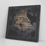 Baltimore Ravens Printed Illusion Frame Black