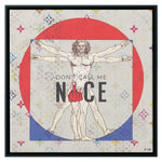 Be Nice Wood Frame