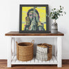 Beauty Desert Printed Illusion Frame Black