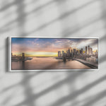 Big City Big Dreams Wood Frame