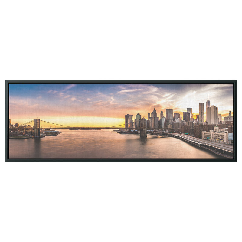 Big City Big Dreams Wood Frame