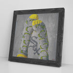 Black Sox Printed Illusion Frame Black