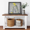 Black Sox Printed Illusion Frame Black