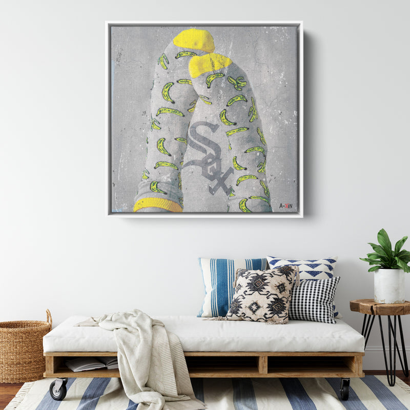 Black Sox Wood Frame