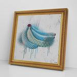 Blue Bananas Printed Illusion Frame Gold