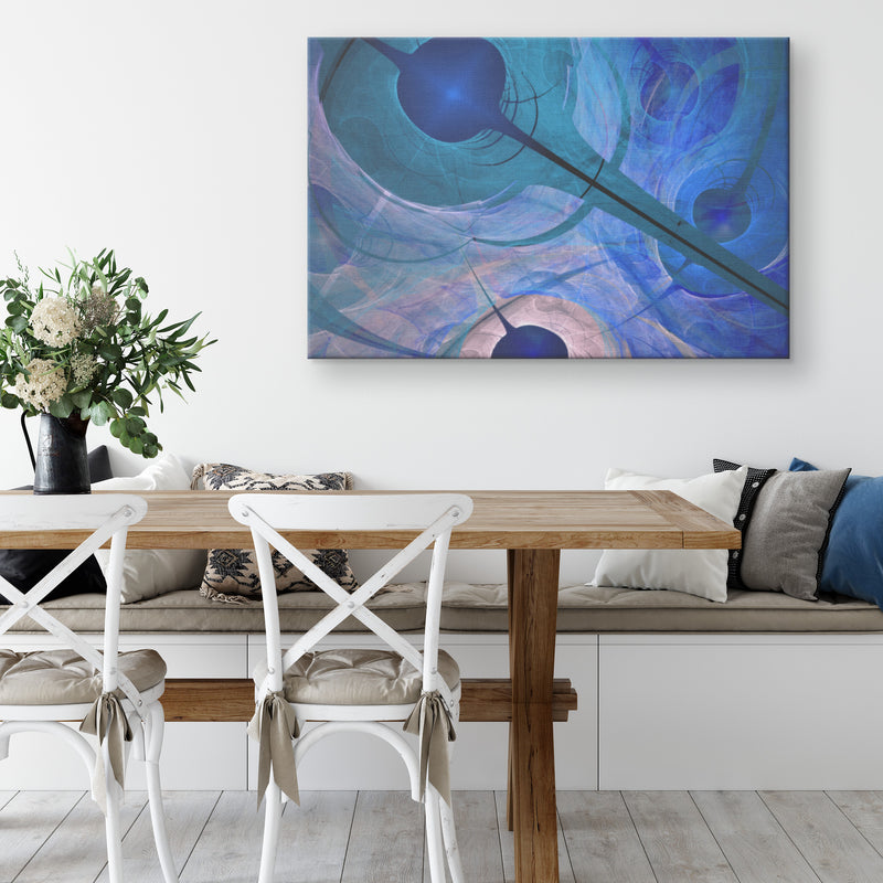 Blue Clock