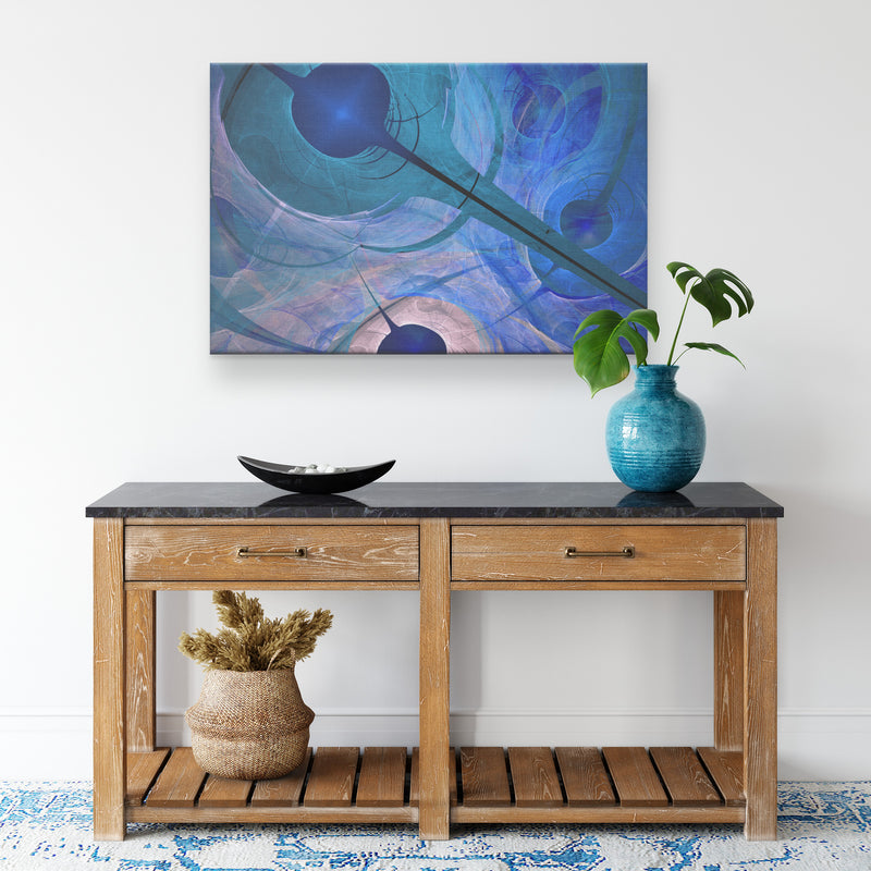 Blue Clock