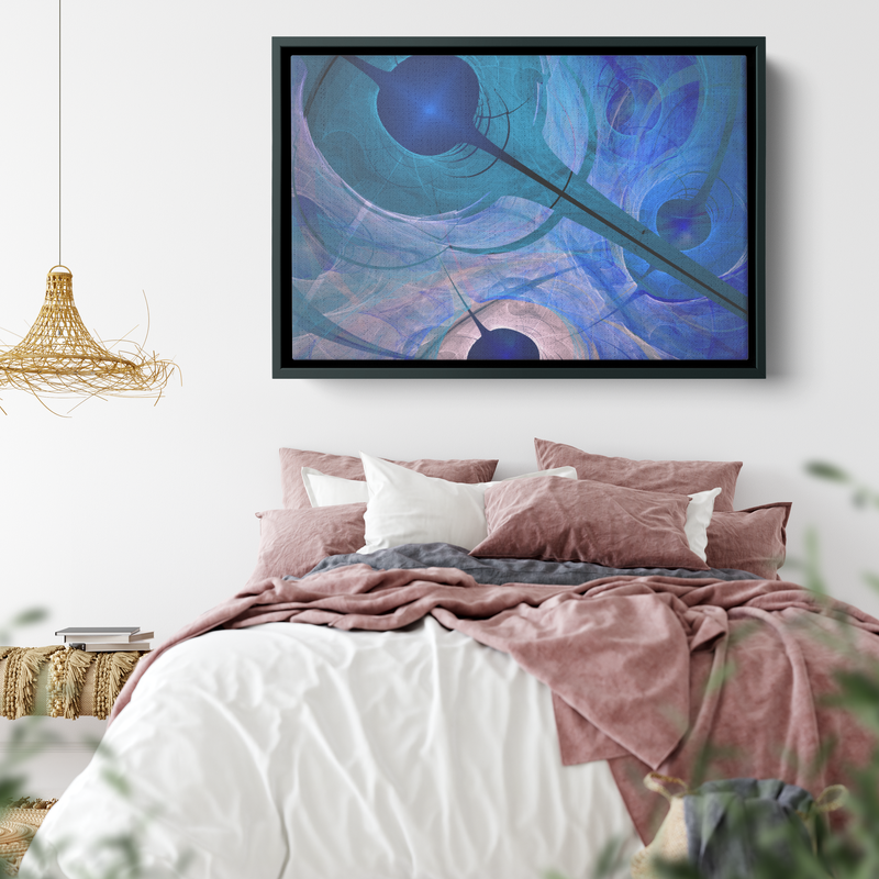 Blue Clock
