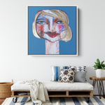 Blue Head Art