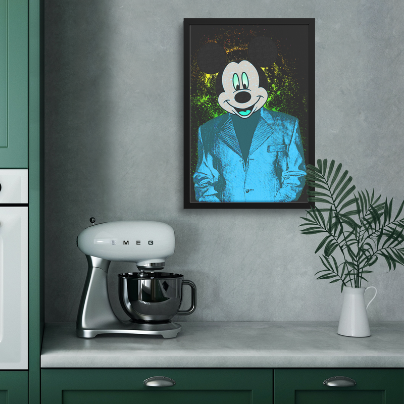 Blue Mickey Pop