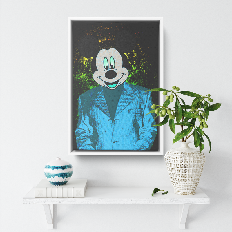 Blue Mickey Pop