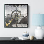 Boston Bruins Wood Frame