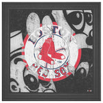 Boston Red Sox Printed Illusion Frame Black