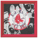 Boston Red Sox Printed Illusion Frame Red