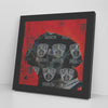 Brooklyn Nets Printed Illusion Frame Black