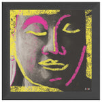 Buddha Love Printed Illusion Frame Black