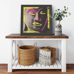 Buddha Love Printed Illusion Frame Black
