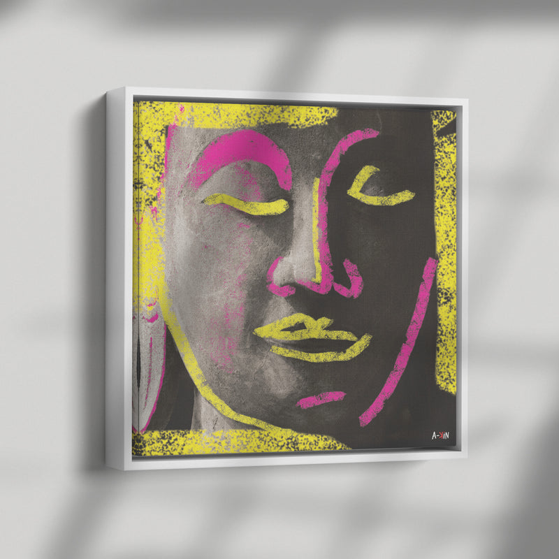 Buddha Love Wood Frame