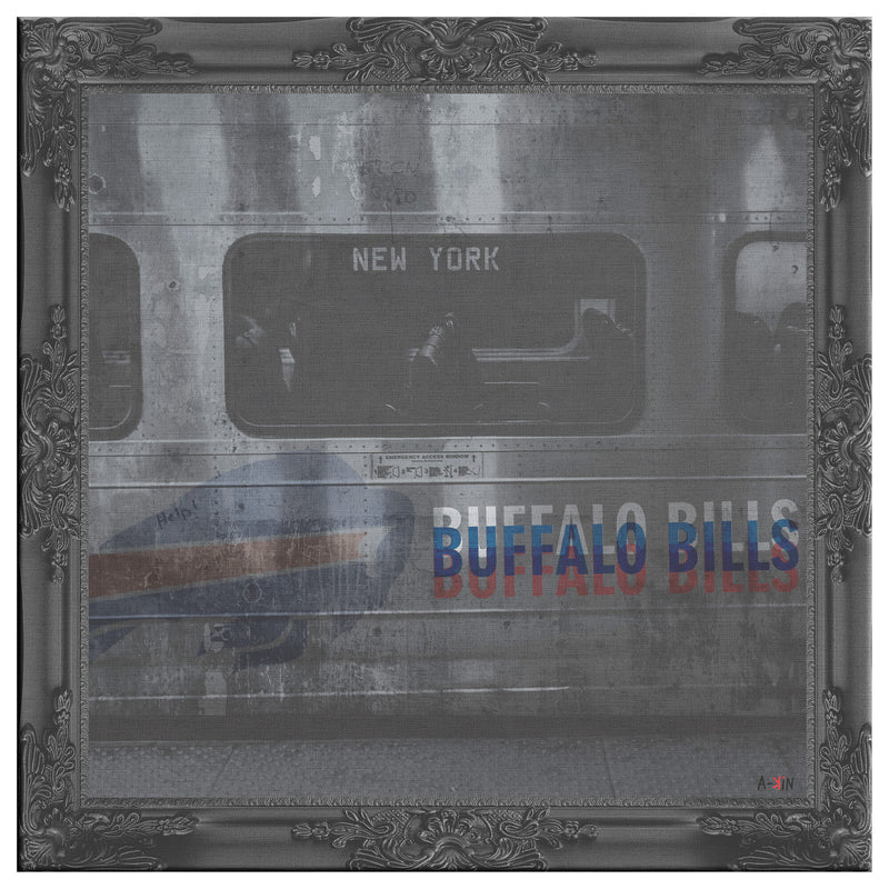 Buffalo Bills Printed Illusion Frame Black