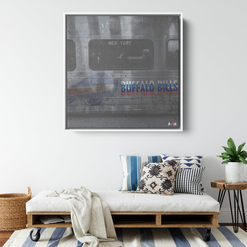 Buffalo Bills Wood Frame