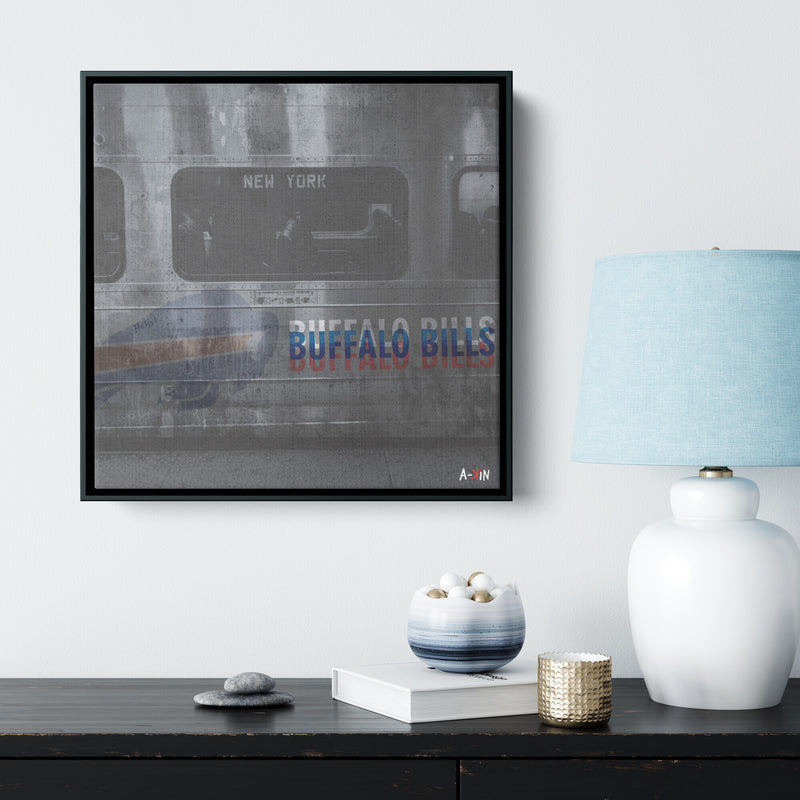 Buffalo Bills Wood Frame