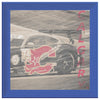 Calgary Flames Printed Illusion Frame Blue